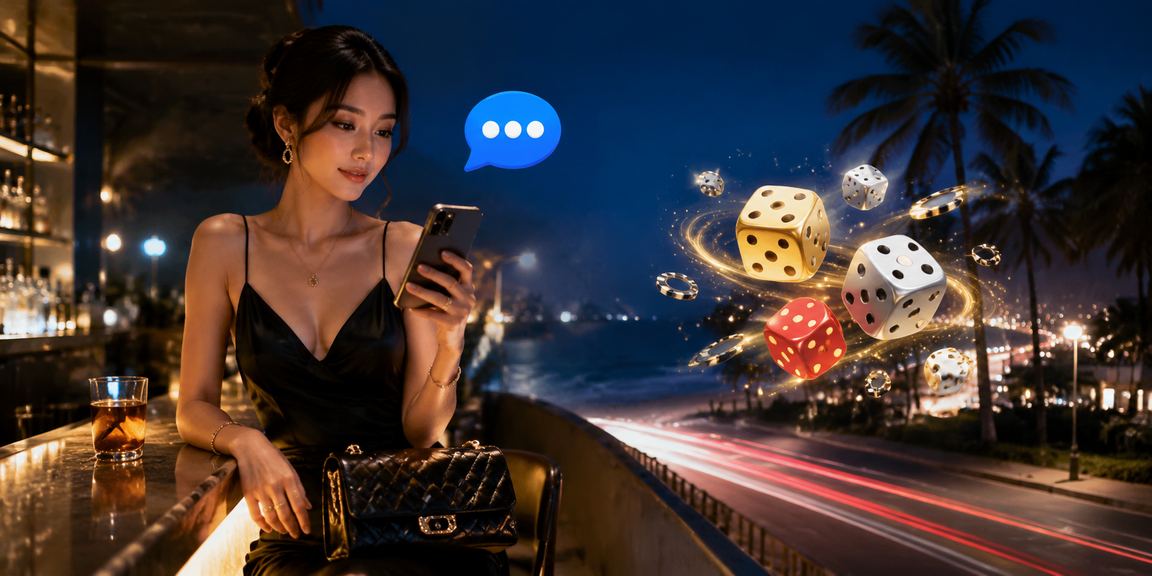 Người chơi phân tích tỷ lệ và đặt cược tài xỉu tại Mũi Né