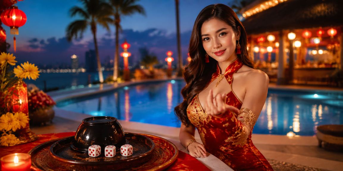 Cảnh chơi tài xỉu tại chợ đêm Nha Trang về đêm